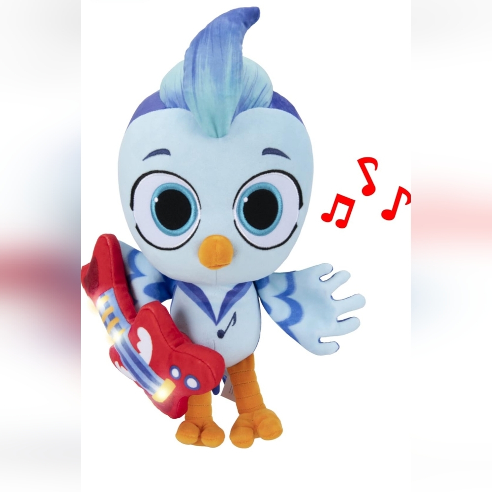 Do, Re & Mi Deluxe Feature Plush - 10-Inch ‘Mi’ The Blue Jay Plush